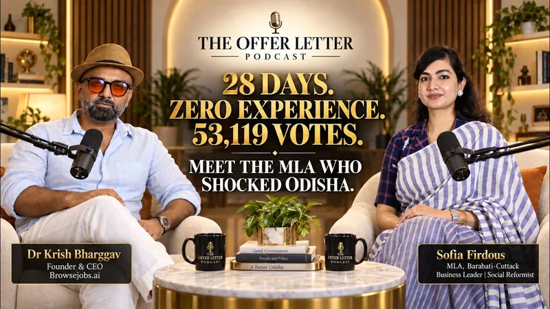 Sofia Firdous on The Offer Letter Podcast